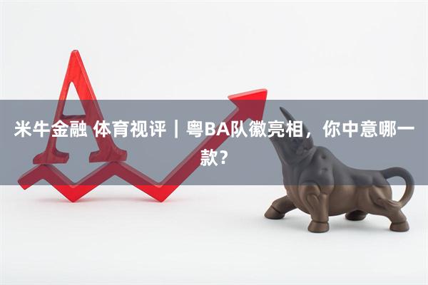 米牛金融 体育视评｜粤BA队徽亮相，你中意哪一款？