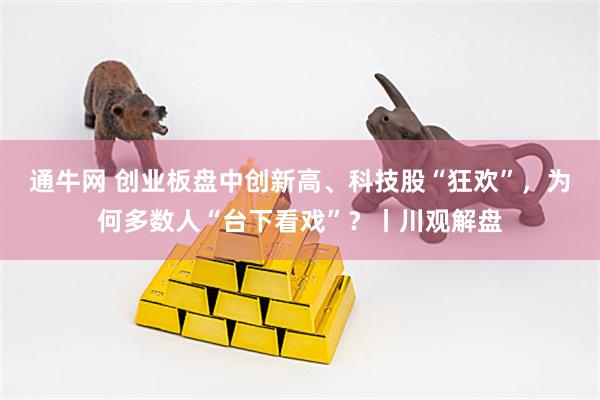 通牛网 创业板盘中创新高、科技股“狂欢”，为何多数人“台下看戏”？丨川观解盘